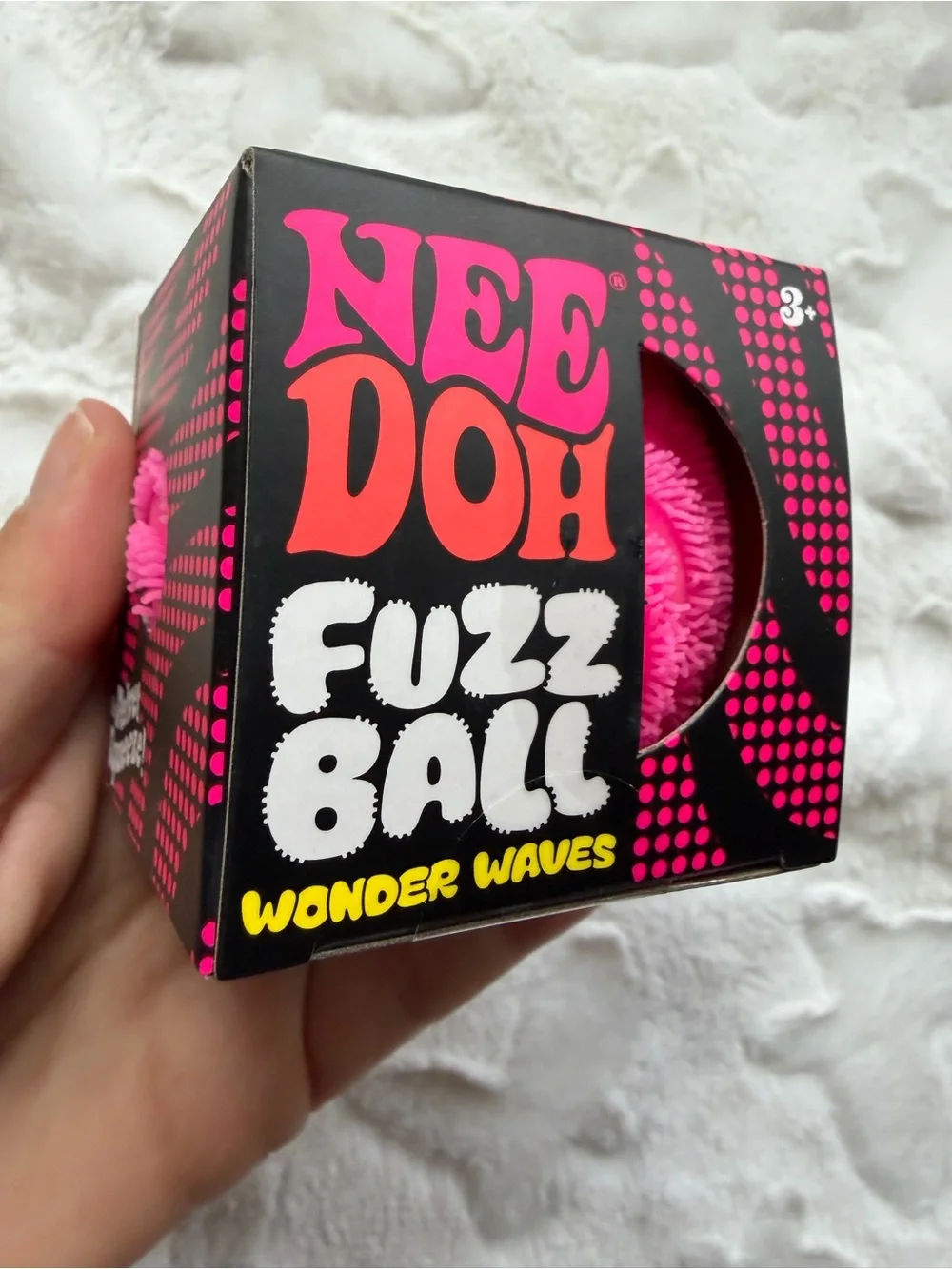 💗🌊 **NIB – NEEDOH FUZZ BALL WONDER WAVES PINK!** 🌊💗